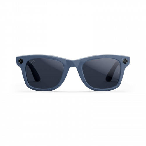 Смарт-очки Ray-Ban Meta Wayfarer (Gen 2) Shiny Cosmic Blue, Lens color :Clear to Sapphire